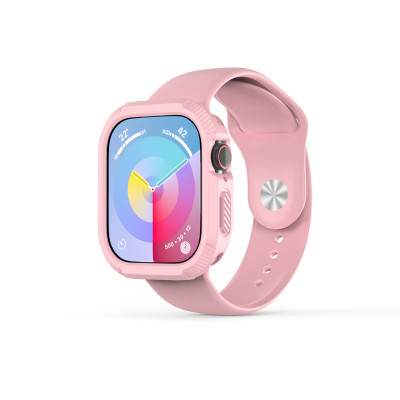 Ốp Bảo Vệ Case Armor Carbon cho Apple Watch Series 10 Size 42mm/46mm - Hàng Chính Hãng