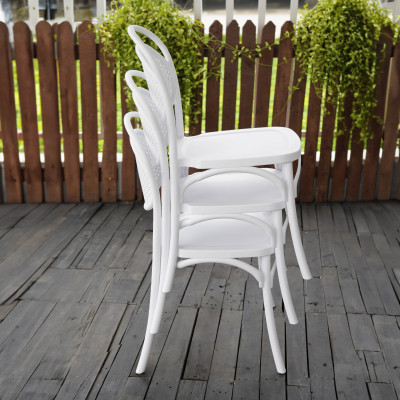 Ghế nhựa đúc phong cách Châu Âu