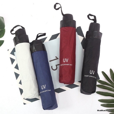 Dù che mưa nắng ,vải dù với  2 lớp chống tia UV , chống thấm nước , tay cầm chắc chắn , màu sắc trẻ trung , hiện đại , xếp gọn là phụ kiện che   mưa , nắng 