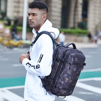 Balo du lịch cỡ lớn OZUKO chống thấm nước tiện dụng cho nam