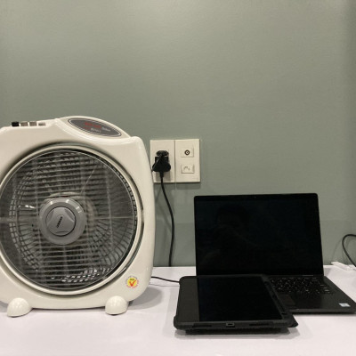 Quạt Bàn Đảo 3 Tấc Senko BD1012 cao cấp - Màu Ngẫu Nhiên - Hàng chính hãng