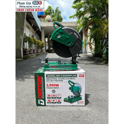 Máy Cắt Sắt 355MM- Dekton- DK-2950PLUS 2950W / Dòng Công Nghiệp, Mô tơ 100% dây đồng, BH12 tháng