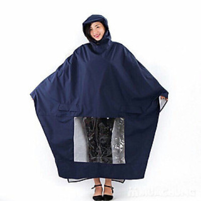Áo mưa cánh dơi có kiếng đèn , vải dù cao cấp , chống thấm nước , nhiều màu sắc , phù hợp cho nam và nữ 