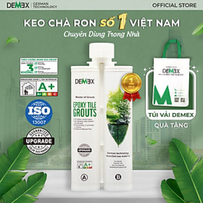 Keo Chà Ron 2 Thành Phần - Keo Chít Mạch Chống Thấm, Chống Nấm Mốc, Không Chứa Chất Gây Ung Thư
