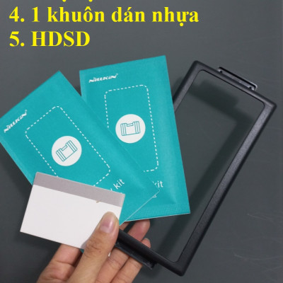 [s22 Ultra] Bộ 2 miếng phim dán dẻo full màn hình viền đen cho S22 Ultra Nillkin curved screen protective film _ Hàng chính hãng