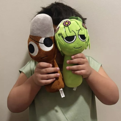 Gấu bông SPRUNKI incredibox 25cm ship HOẢ TỐC HCM đồ chơi thú nhồi bông sprunki wenda oren horror đang HOT đẹp