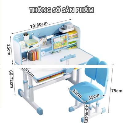 Bộ Bàn Ghế Chống Gù Cho Bé – Giúp Bé Ngồi Đúng Tư Thế, Phát Triển Lành Mạnh - HÀNG CHÍNH HÃNG MINIIN