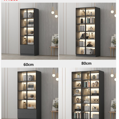 Tủ trưng bày sản phẩm cánh kính,  tủ đa năng 4TTB03 - Nội thất lắp ráp Viễn Đông Adv