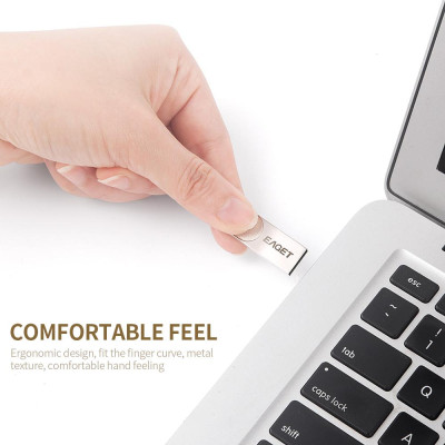 USB lưu trữ EAGET U2 USB Flash Drive 8GB Tốc độ cao Không thấm nước Chống va đập U Disk Dung lượng lớn cho PC