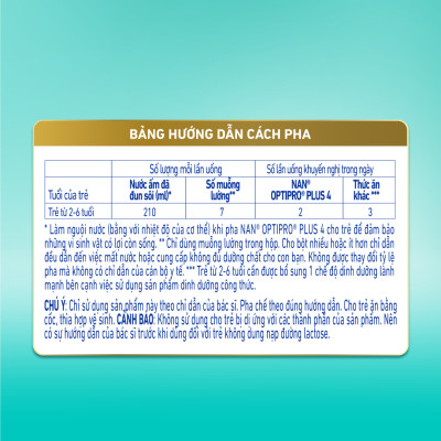 Bộ 3 lon Sữa bột NAN OPTIPRO PLUS 4 Nestle Bé 2-6 tuổi 800g/lon Giúp tiêu hóa tốt