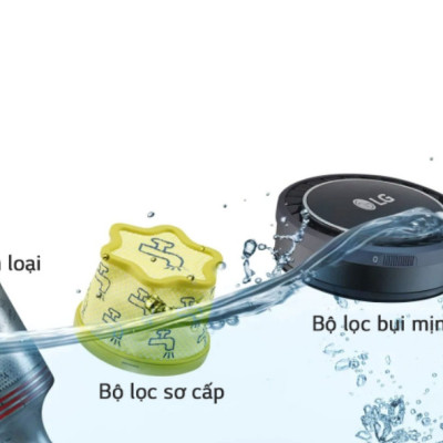 BỘ LỌC BỤI HEPA THAY THẾ CHO MÁY HÚT BỤI CẦM TAY LG A9K-ULTRA, A9T-ULTRA – HÀNG CHÍNH HÃNG