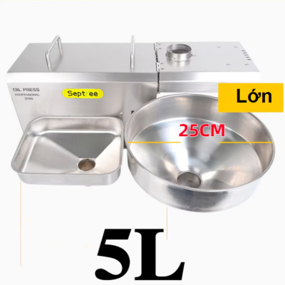 Máy ép dầu ăn thực vật chuyên nghiệp dùng trong gia đình, hộ kinh doanh, nhà hàng, khách sạn. Thương hiệu Mỹ cao cấp Septree - S8. HÀNG CHÍNH HÃNG