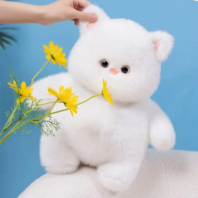 Thú nhồi bông mèo con bụng bự đáng yêu - Size 45cm - Quà tặng gấu bông mèo béo êm mịn cho bé.