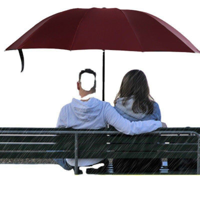 Dù che mưa nắng ,vải dù với  2 lớp chống tia UV , chống thấm nước , tay cầm chắc chắn , màu sắc trẻ trung , hiện đại , xếp gọn là phụ kiện che   mưa , nắng 