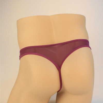 Quần lót nam dạng lưới mỏng quyễn rũ- Màu tím