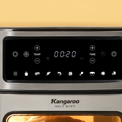 Lò chiên không dầu 12L Kangaroo KG12AF1A - Rapid Air - 1800W - Hàng chính hãng, Bảo hành 12 tháng