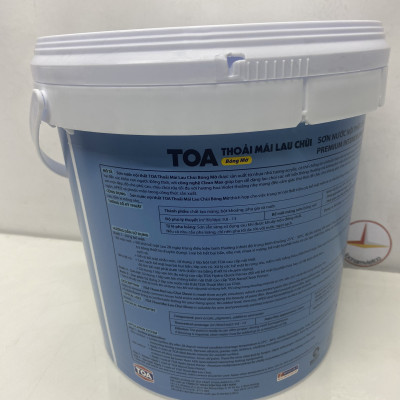 Sơn nước Toa thoải mái lau chùi nội thất NHIỀU MÀU _5L