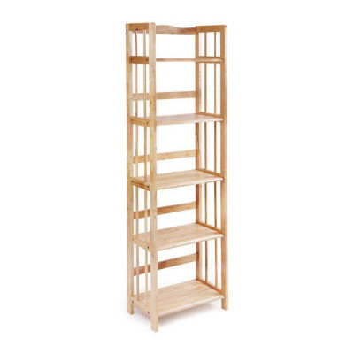 Kệ Sách Đa Dụng 5 Tầng (Rộng 50cm) Gỗ Tự Nhiên 100%- TN