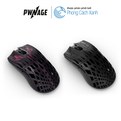 Chuột không dây siêu nhẹ Pwnage Trinity CF - Hàng Chính Hãng