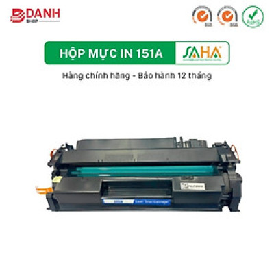 HỘP MỰC IN 151A - SAHA Hàng Chính Hãng / Dùng cho máy in: HP LaserJet pro M4003DN,4003FDN, 4003DW, MFP4103FDN, 4103FDW