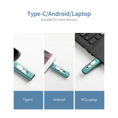 Kính thiên văn tốc độ cao USB Type-C Micro USB Ba cổng Ổ đĩa flash OTG cho di động yvonne Y15D USB3.0