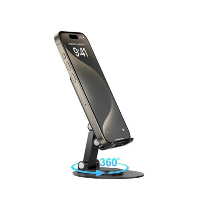 Giá Đỡ Để Bàn WiWU Dùng Cho Điện Thoại Và Máy Tính Bảng ZM011 Xoay 360 Độ - Hàng Chính Hãng