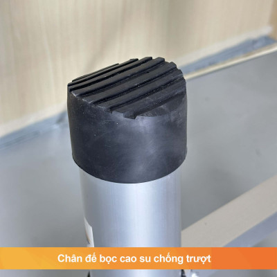 Thang Nhôm Rút Đơn - Đai Bọc Nhôm NIKITA - Nút Khoá Tự Động - Nhôm 6063 chuyên dụng, cứng cáp, chắc chắc, không gỉ