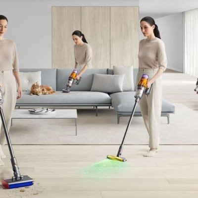Máy hút bụi, lau nhà 2 in 1 Dyson V12s Detect Slim Submarine (Bản HEPA) - Model xịn xò nhất ra mắt 2023 Hàng chính hãng