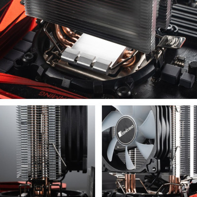 Quạt tản nhiệt CPU Jonsbo CR1200 - Hàng nhập khẩu