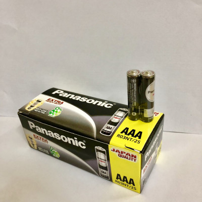 Hộp gồm 30 vỉ pin đũa đen AAA NEO Panasonic R03NT/2S (Hàng chính hãng)