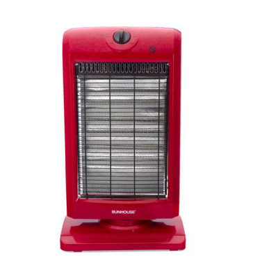 Sưởi điện 3 bóng Halogen Sunhouse SHD7016 đỏ đen - Hàng chính hãng