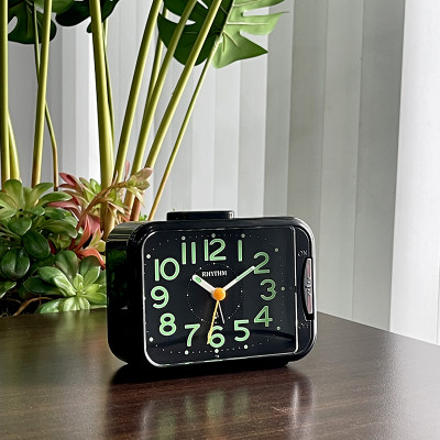 Đồng hồ Rhythm CRA839WR02 Kt 12.6 x 10.1 x 6.0cm, 195g Vỏ nhựa