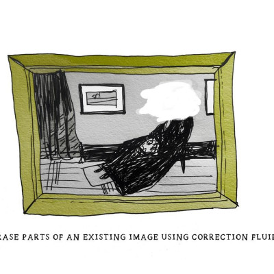 Sách - Open This Box And Make Some Art - 40 Playful Artworks You Can Do by Robert Shore (UK edition, Cards)