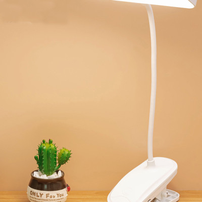 Đèn học LED gắn kẹp bảo vệ mắt chống cận cảm ứng Rhino L401, tích điện đa năng làm việc, để bàn học - Hàng chính hãng
