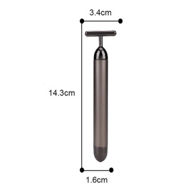 Bút Massage Xóa Bọng Mắt Nâng Cơ Căng Da Mặt Chống Lão Hoá Da Tặng Kèm Pin AA Rung Mạnh Loại Tốt (Tặng Kèm 1 Móc Khoá) (Official Bilaha)