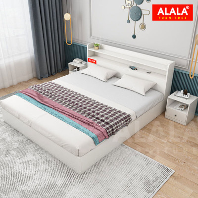 Giường ngủ ALALA70 + 3 hộc kéo / Miễn phí vận chuyển và lắp đặt/ Đổi trả 30 ngày/ Sản phẩm được bảo hành 5 năm từ thương hiệu ALALA/ Chịu lực 700kg