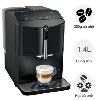 Máy pha cafe tự động Siemens TF301E09 EQ300 Hàng chính hãng
