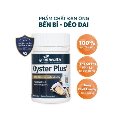 Tinh chất hàu biển Goodhealth Oyster Plus (30/60 viên)