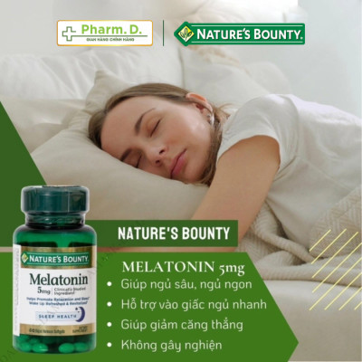Combo 2 Hộp Viên Uống Hỗ Trợ Điều Hòa Giấc Ngủ NATURE