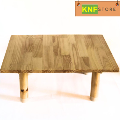 Bàn gỗ kiểu Nhật,kích thước DxR=60x48cm,chân tròn,lắp ráp đơn giản phù hợp cho sinh viên,nhà nhỏ