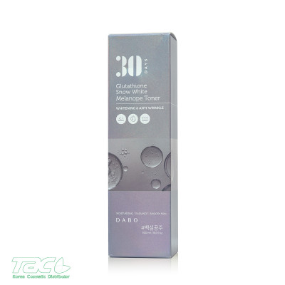 DABO Nước hoa hồng dưỡng da Glutathione cấp ẩm sâu, làm sáng làm dịu da - DABO Glutathione Snow White Melanope Toner 300ml 