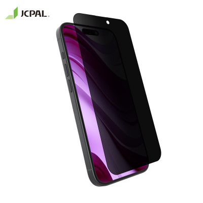 Kính Cường Lực Chống Nhìn Trộm Cho iPhone 16 Pro Max/ 16 Pro/ 16 Plus/ 15 plus/ 16/ iphone 15, JCPAL Preserver Privacy_ Hàng chính hãng