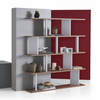 Giá sách gia đình nhỏ gọn từ gỗ SMLIFE Ballard