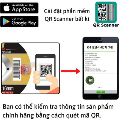 10 viên Đá nhám xếp 100# | Đĩa ráp xếp | Bánh nhám xếp K1 D100 100#