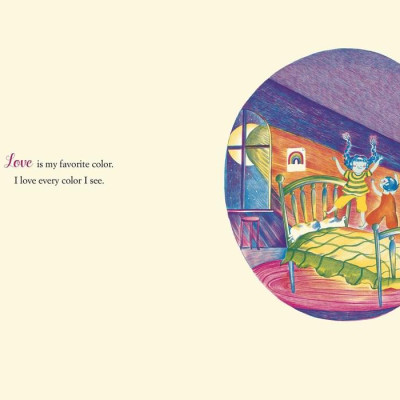 Sách - Love Is My Favorite Color by Melissa Castrillon (UK edition, Hardcover Picture Book)