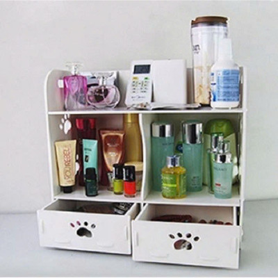 Kệ mỹ phẩm chân chó 2 ngăn kéo