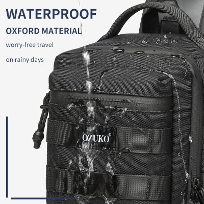 Ozuko Túi Đeo Chéo Ngực Cỡ Lớn Chống Thấm Nước Tiện Dụng Cho Nam