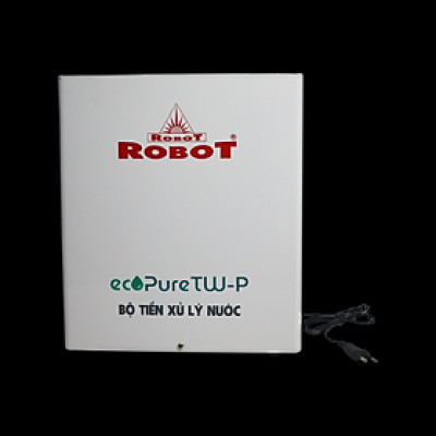 Bộ Tiền Xử Lý Nguồn Nước Máy ROBOT EcoPureTWP 2 Cấp Lọc Có Bơm Tăng Áp Dùng Cho Máy Lọc Nước Điện Giải Ion Kiềm - Hàng Chính Hãng
