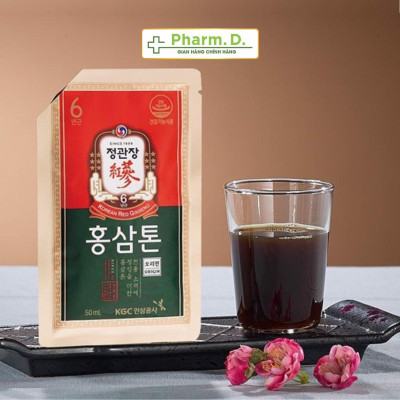 Nước Hồng Sâm Pha Sẵn Tonic Origin KGC Cheong Kwan Jang (50ml x 1 gói, 10 gói, 30 Gói, 60 gói)