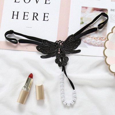 Quần lót nữ hở mông gợi cảm - đen tuyền